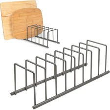 Spectrum Euro Cutting Board Holder Stand for Countertop or Inside Kitchen Cabine