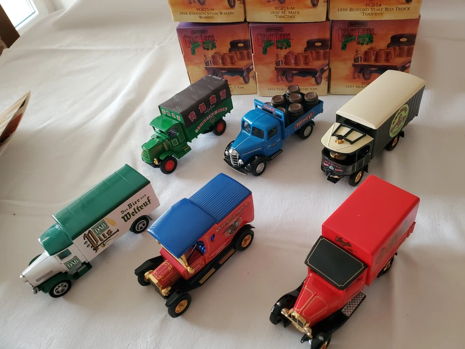 Models of Yesteryear Matchbox Bierserie 4 YGB 19-24 - Bild 2 von 4