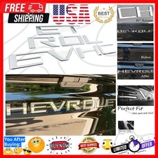 Tailgate Insert Letters Compatible with 2019 2020 2021 2022 2023 2024 3D Abs ...