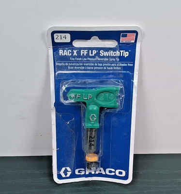 #ad #ad GRACO RAC X FF LP Fine Finish Low Pressure Switch Tip 214 OpenBox $39.85