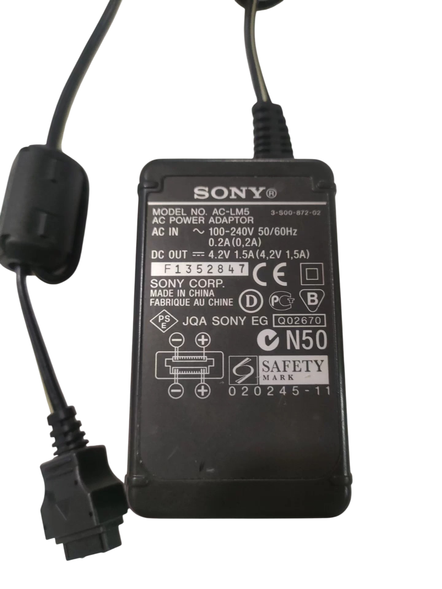 新品未開封品 SONY Cyber-shot サイバーショット AC-LM5A AC-LM5/LM5A Adapter For SONY Cyber-shot DSC series Digital Camera