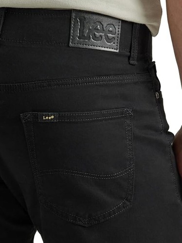 Lee Men's Performance Series Slim Straight Leg Jean Extreme Motion, Black, 34W x - Picture 6 of 7