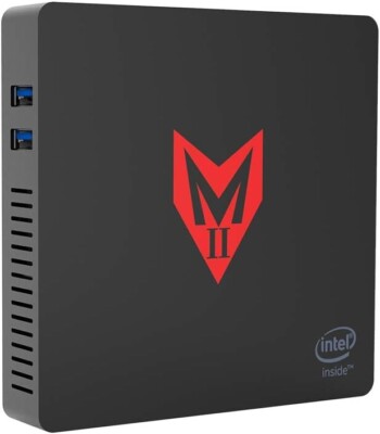 MII-V Mini PC Desktop Computer Lizenz Windows 10 Multimedia Office Computer, 4