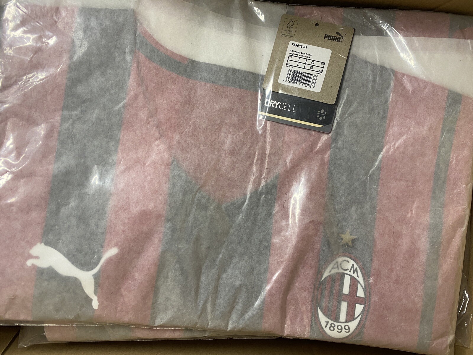Maglia Ufficiale AC Milan 2021/2022 - Versione Giocatori - SENZA SPONSOR - Tagli