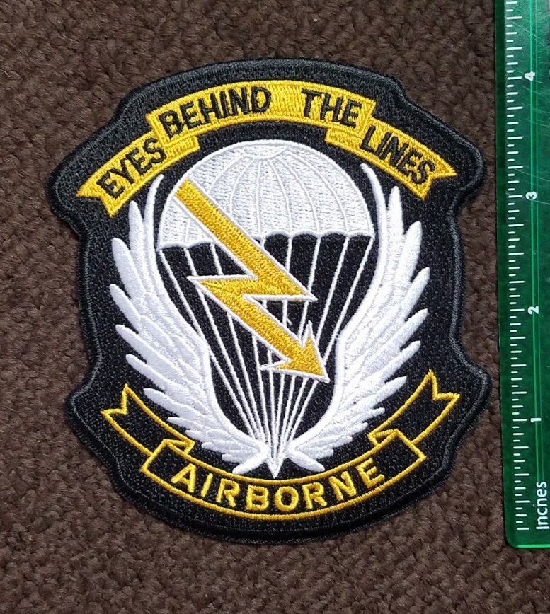 1940年代? US ARMY AIRBORNE 空挺部隊章ネックレス U S ARMY RIFLE MEDAL BADGE CCC CCN RECON AIRBORNE STERLING