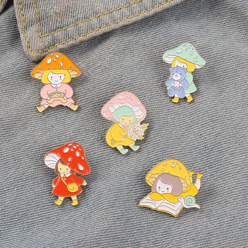 Kreative Cartoon-Tier-Brosche Anstecknadel Emaille-Pins Abzeichen SchmuckD - Bild 151 von 326