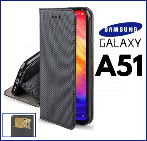 CUSTODIA A PORTAFOGLIO LIBRO per SAMSUNG GALAXY A51 COVER FLIP MAGNETICA PELLE - Foto 1 di 5