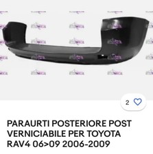 Per errato acquisto vendo paraurti posteriore Toyota Rav4 2008