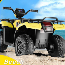 12V Kids Ride on ATV 4-Wheeler Quad Battery Powered with Remote Control Music US