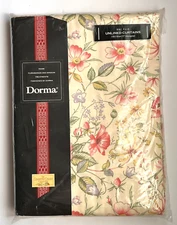 New! Dorma Vtg Floral Wild Flower 1 Pair Unlined Curtains UK Country Cottagecore