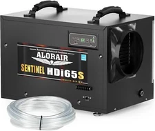 Sentinel HDi65S Black 120 PPD Commercial Dehumidifiers with Pump Hose ALORAIR