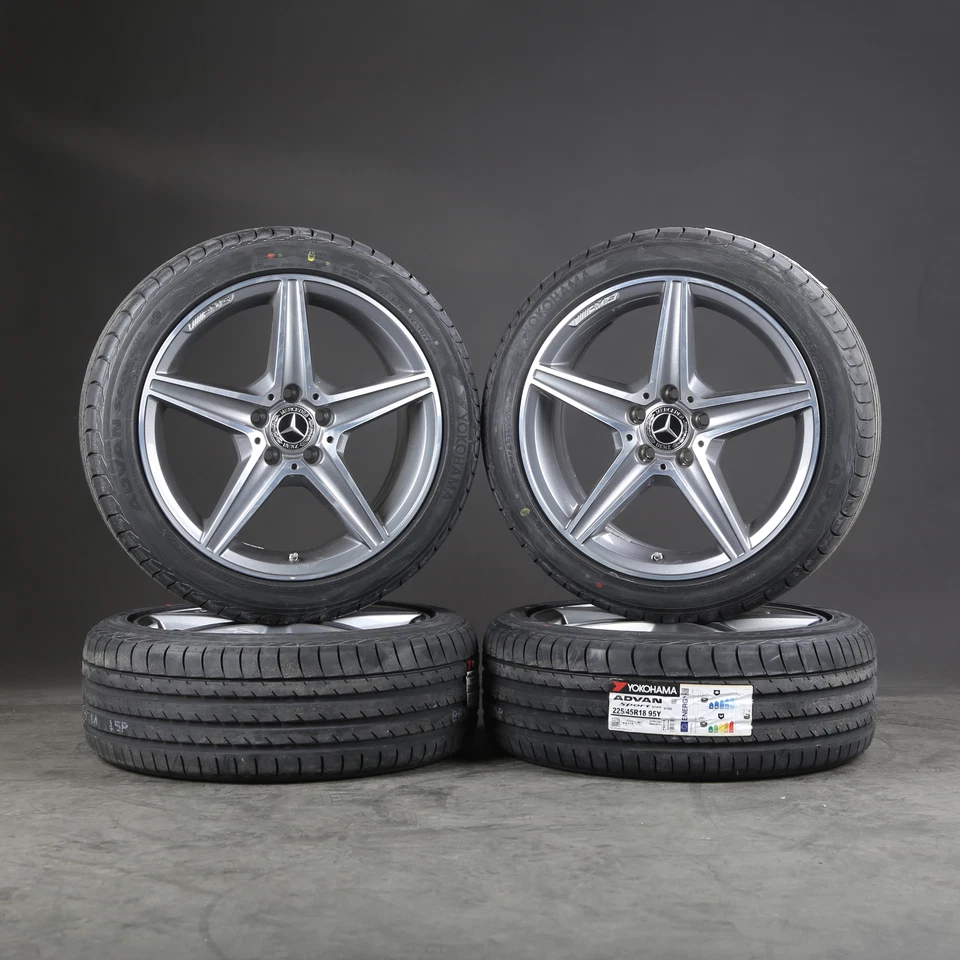 original Mercedes C-Klasse AMG W205 18 Zoll Sommerräder A2054011100
