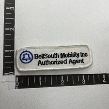 Vtg Bell Telephone BELLSOUTH MOBILITY INC. AUTHORIZED AGENT Ad Patch 19P5