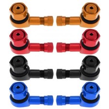 2 pcs 90 Degree Motorcycle Tire Valve Stems Fit for Honda Kawasaki Suzuki