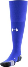 Under Armour Soccer Performance Over-the-Calf Socks, 1P Royal Size 7-8.5