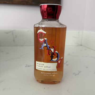 Bath & BodyWorks Winter Candy Apple 10fl oz Shower Gel Shea Butter