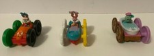 Vintage McDonald's Happy Meal Toys 1990 Warner Bros Tiny Toons Flip Cars Lot 3