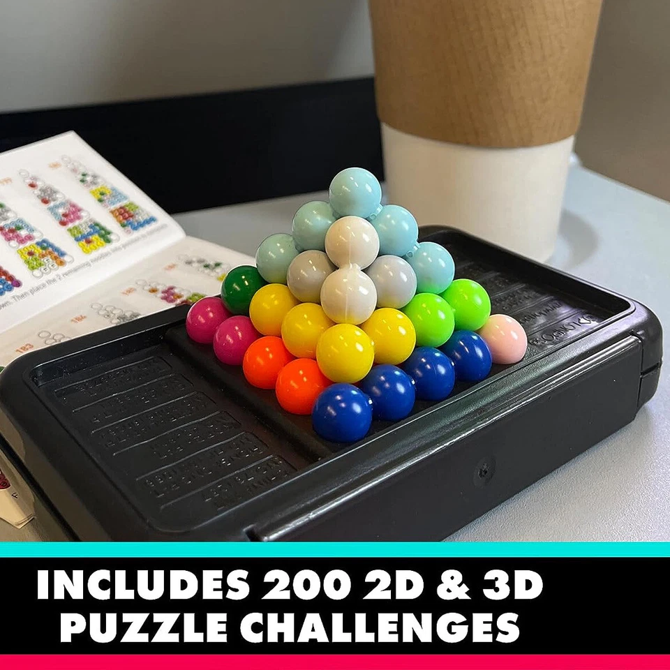 SmartGames IQ Puzzler Pro Travel Game for Kids&Adults Brain Teaser Challenges - Image 3 of 4