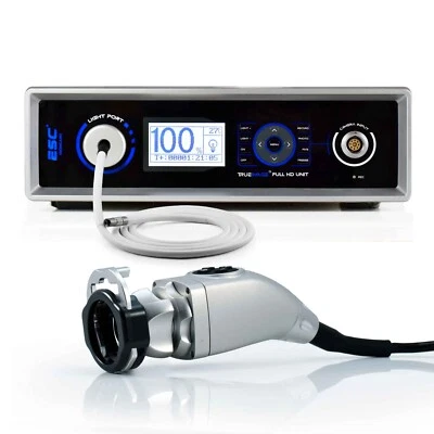 ESC Medicams Full HD Laparoscopic Camera with 120W Cold LED Light Source