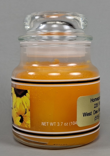 Yankee Candle Sunflower Small 3.7 oz Jar Housewarmer Candle Retired Unlit - Picture 2 of 5