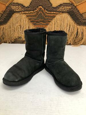 UGG Women Australia Black Winter Boots #1873 Sz 7 | eBay