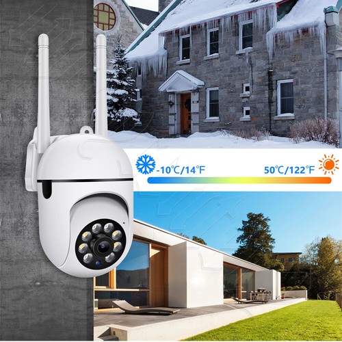 1080P HD WIFI Wireless IP Security Camera Outdoor CCTV PTZ Smart Home IR Cam - Picture 13 of 14