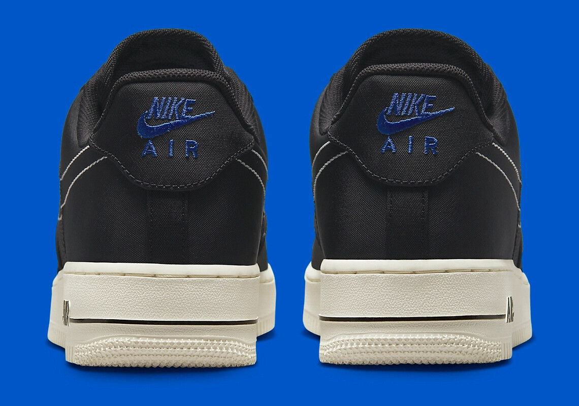 Nike Air Force 1 '07 LV8 Shoes Black Blue Sail DV0794-001