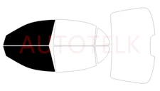 PreCut Film Front Two Door Windows Tint For Chevrolet Epica Sedan 2004-2006