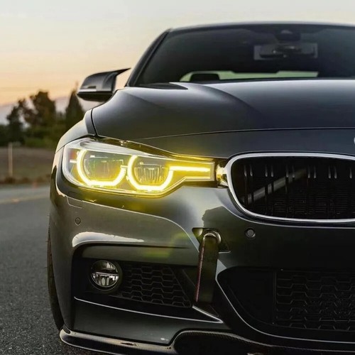 For 15-18 BMW 3 Series 330i 340i 320i 6X F30 LCI Yellow Headlight LED DRL Module - Picture 5 of 11