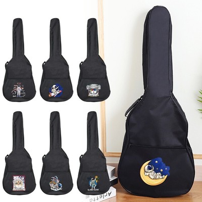Bedruckte Gitarrentasche 31'' - 41'' gepolsterte Akustikgitarre Instrumententasche Koffer UK Verkäufer