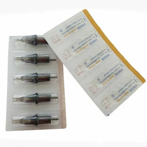High Quality 20pcs/box Standard Disposable Tattoo Needle Cartridges RL/RS/RM/M1 image 5