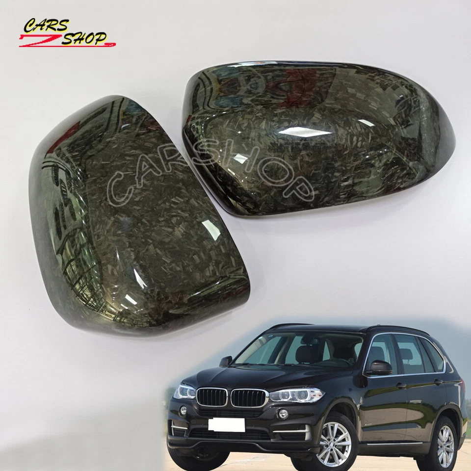 Кованая сменная крышка бокового зеркала из углеродного волокна для BMW X3 X4 X5 X6 F15 F25 F26 - Изображение 2 из 4