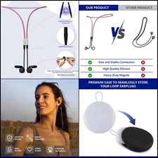 Magnetic Cord Connector Compatible w/ Loop Quiet/Engage/Experience