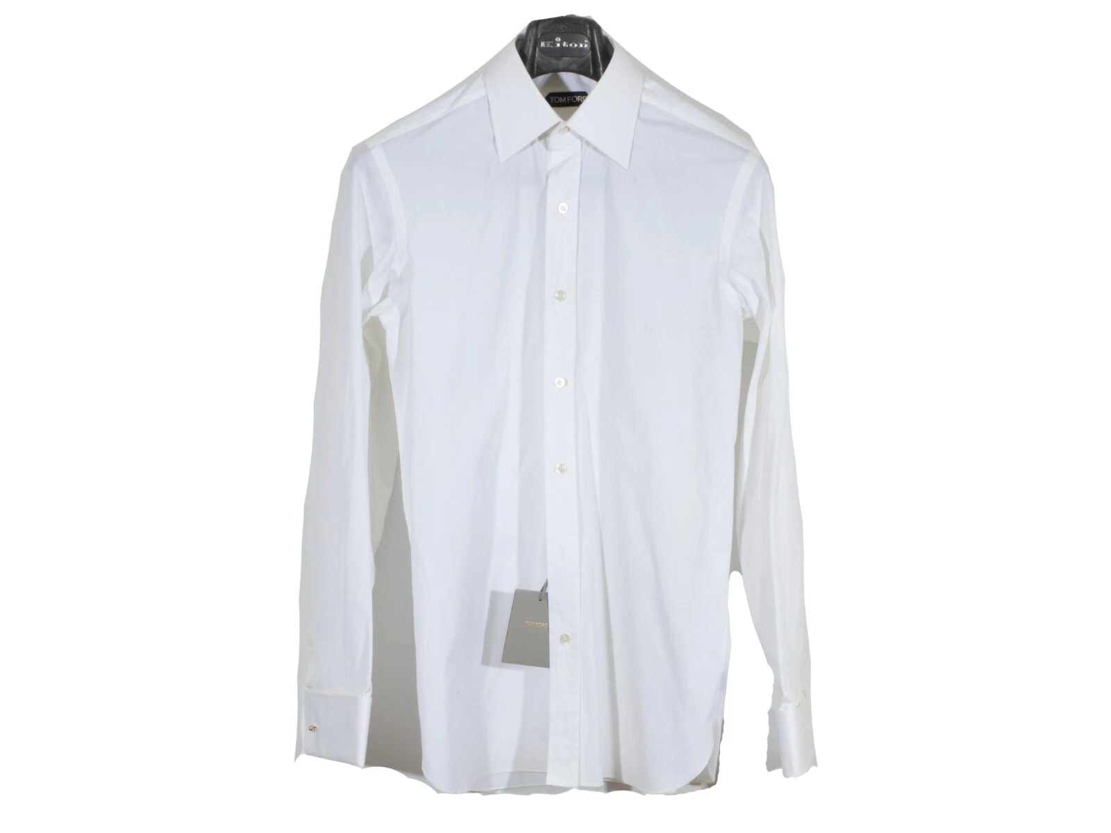 Incroyable chemise habillée homme Tom Ford 39 blanc 15,5 coton Gucci