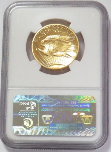 2009 GOLD $20 ULTRA HIGH RELIEF UHR 1 OZ COIN NGC MINT STATE 69 EARLY RELEASES - Picture 2 of 2