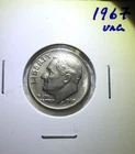 1967 P Roosevelt Dime Brilliant Uncirculated Full Torch Lines - FREE FAST SHIP