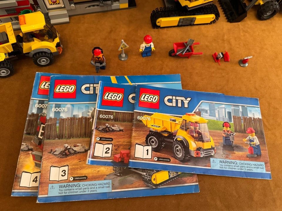 60076 LEGO Complete City Demolition Site construction with manuals & all minifig - Image 3 of 4