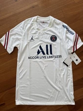 PSG  Jordan Nike Team Player Issue Training Jersey Shirt Kit Medium Dri-Fit