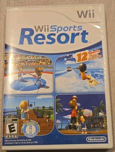Wii Sports Resort (Nintendo Wii, 2009) CIB Complete With Manual