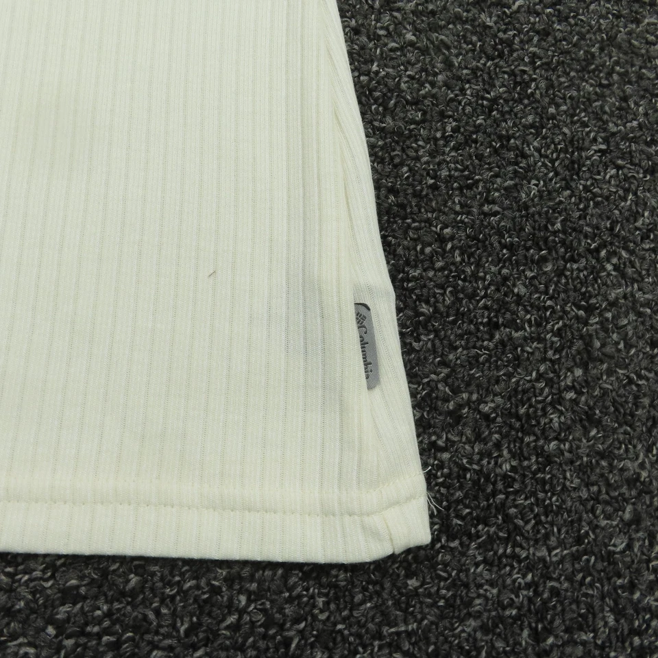 Camiseta sin mangas Columbia Crystal Pine para mujer 2XL blanca acanalada sin mangas informal senderismo Foto 2 de 4