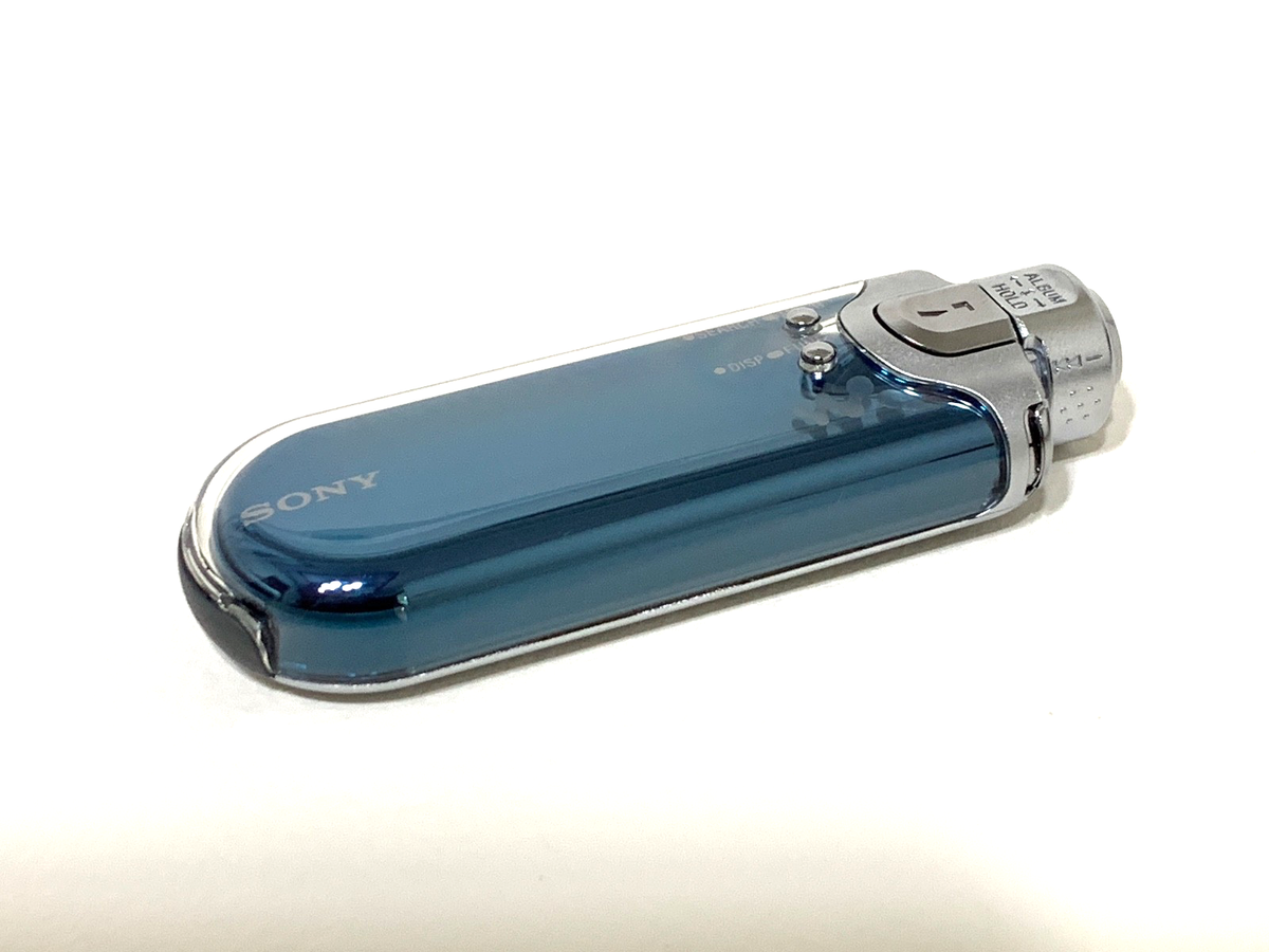 SONY WALKMAN ソニーウォークマンNW-A605 付属品付美品シルバー Sony Walkman NW-A605 Silver/Blue ( 512 MB ) Digital Media
