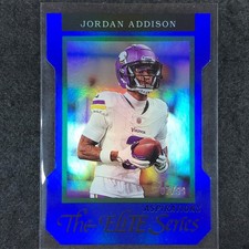 2024 Donruss Elite Football JORDAN ADDISON 1992 Elite Aspirations Die-Cut 7/99