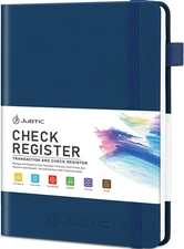 A5 Check Registers for Personal Checkbook Ledger Transaction Registers Log Book