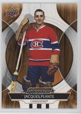 2024-25 Upper Deck Engrained Icons Jacques Plante #40 HOF 11jd