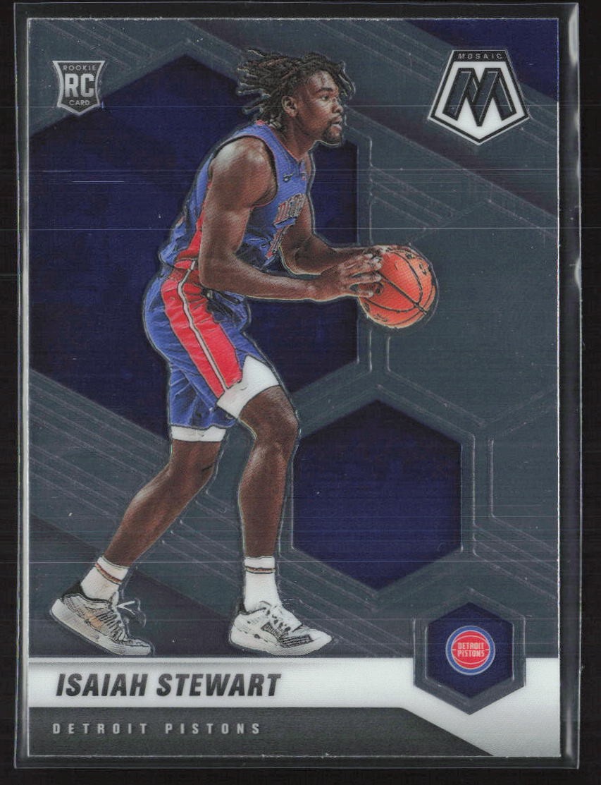 2020-21 Panini Mosaic #223 Isaiah Stewart RC