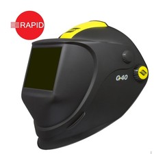 ESAB G40 Air Weld & Grind Helm, Klapphelm mit 110 x 90 mm Schirm #10 Passivglas