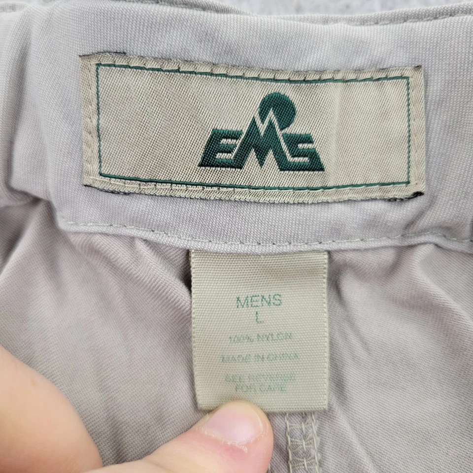 Pantalones Cortos EMS Para Hombre Grandes Beige 100% Nylon Correas Desmontables Cinturón Bolsillos de Carga Foto 3 de 4