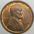 1934-P Lincoln Wheat Cent - Uncirculated RB (Lot#17)