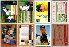 Tim Hudson 4 Card Lot - Oakland Athletics Hall of Fame Atlanta Braves HOF A's