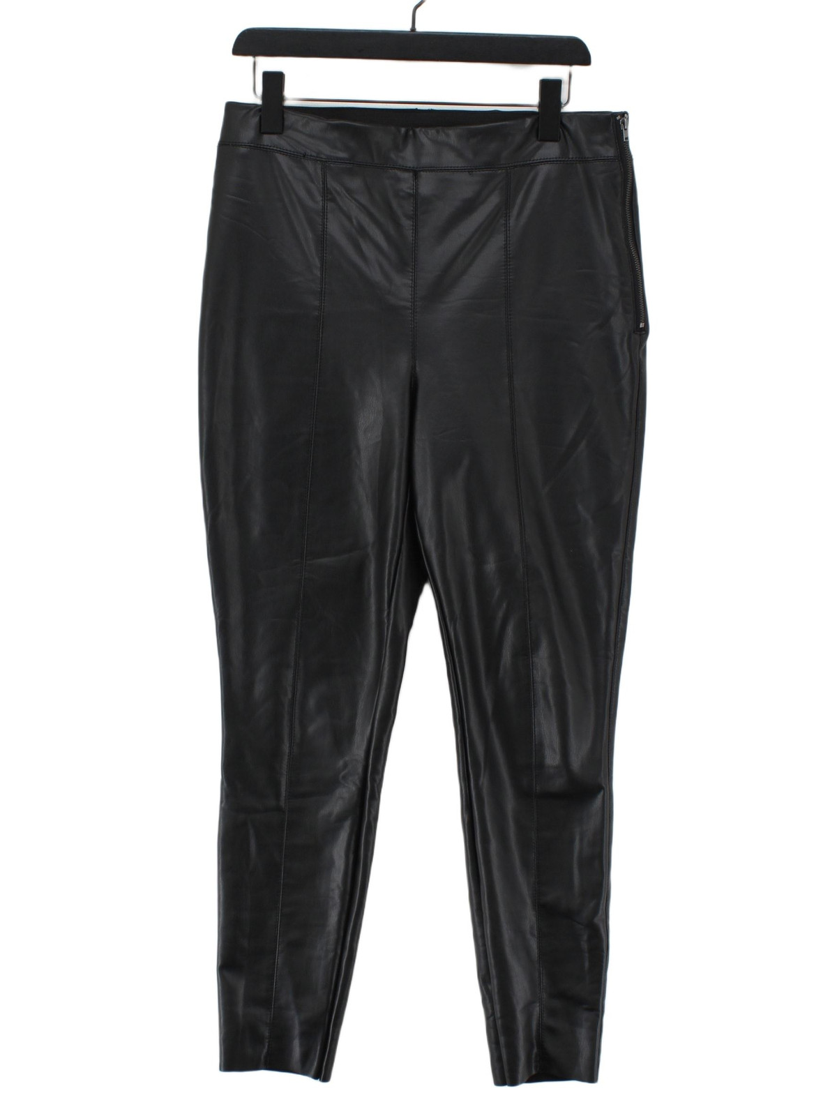 ALTRA Topshop Leggings Donna UK 16 Nero 100% Altro Lunghezza Intera